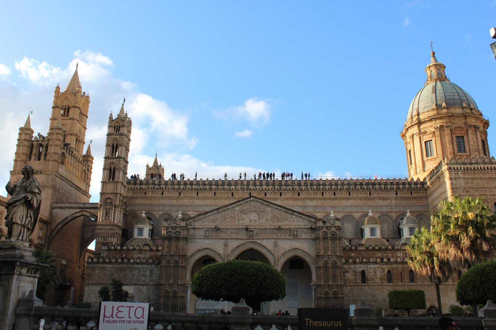 Villa La Siciliana-Di Fronte La Cattedrale Palermo Exterior foto