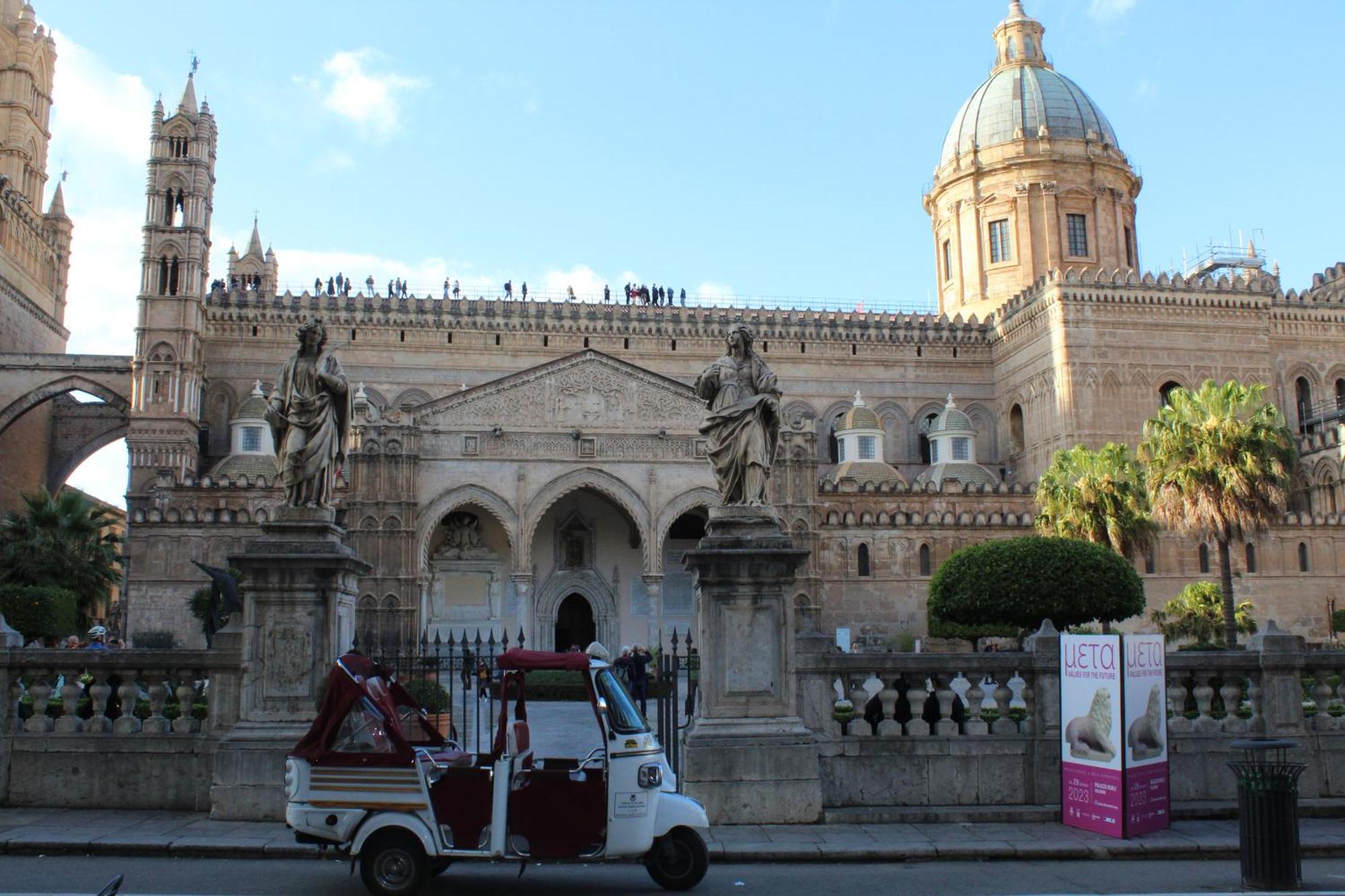 Villa La Siciliana-Di Fronte La Cattedrale Palermo Exterior foto