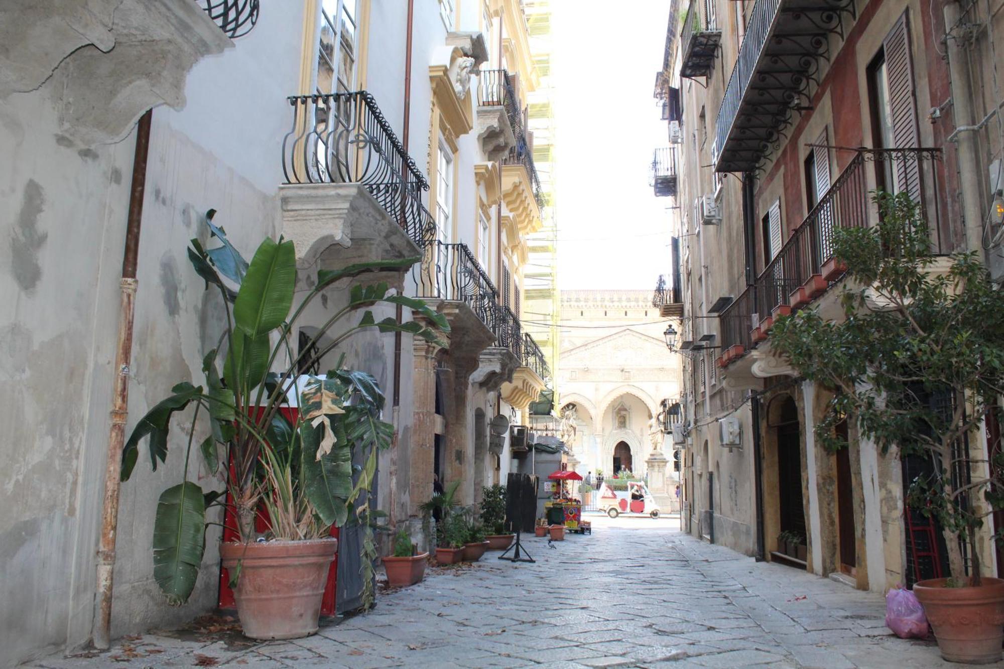 Villa La Siciliana-Di Fronte La Cattedrale Palermo Exterior foto